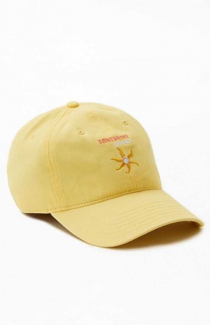 Dámské Klobouk PacSun Santorini Strapback Žluté | 64IYQBVAD