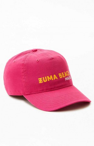 Dámské Klobouk PacSun Zuma Beach Strapback FUSHIA | 74DFCEVXN