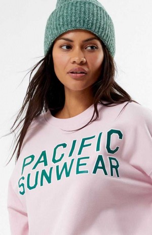 Dámské Topy PacSun Pacific Sunwear Long Sleeve Fialové | 67OWZHIEY