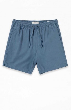 Pánské Kraťasy PacSun Blue Bavlněné Volley Blankyt | 49PEUNOST