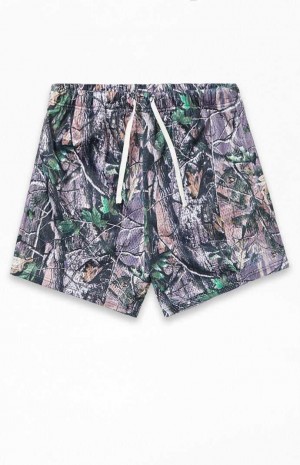 Pánské Kraťasy PacSun Camo Mesh Basketball CAMOUFLAGE | 28OYLXSEP