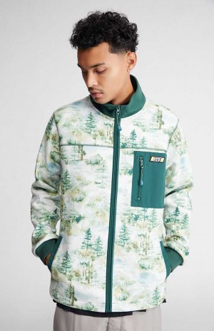 Pánské Mikiny PacSun Scenic Polar Full Zip Viacfarebný | 74UONCAIJ