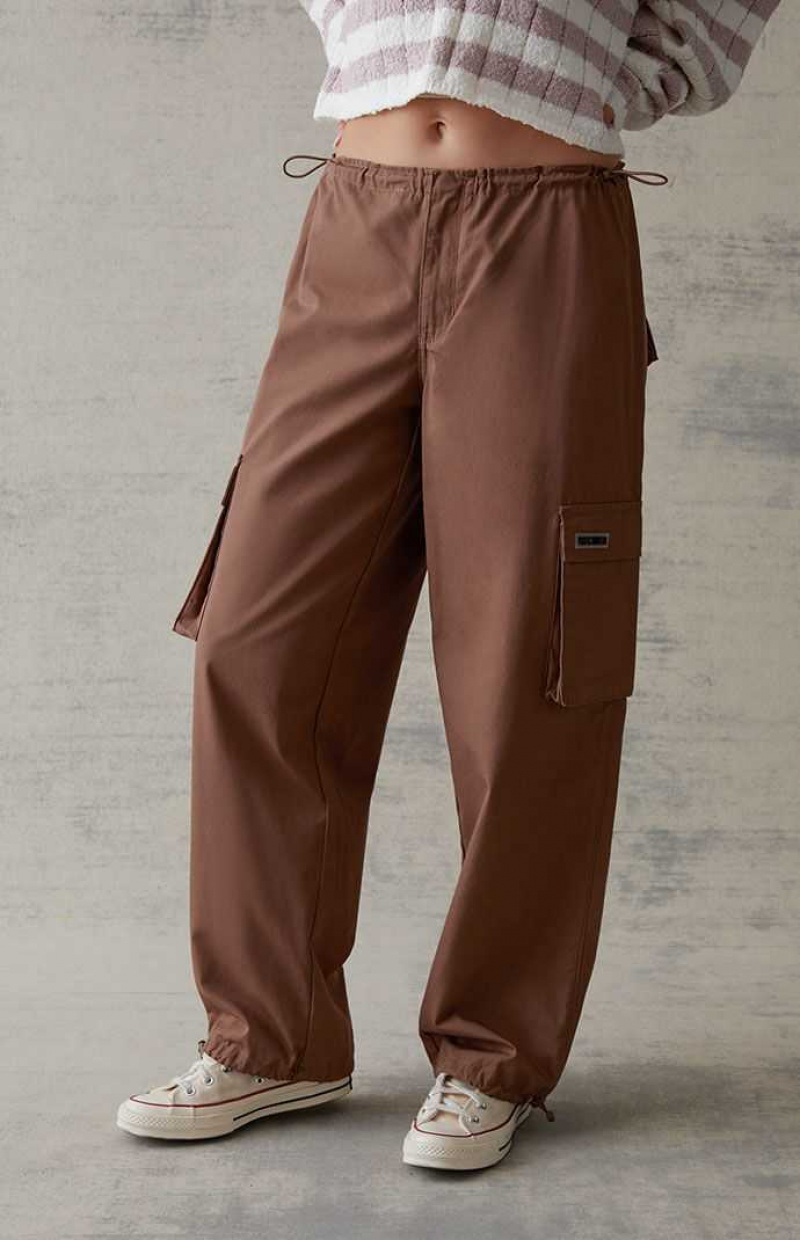 Dámské Kalhoty PacSun Baggy Cargo Pull-On HAZELNUT | 31QCMZAOI