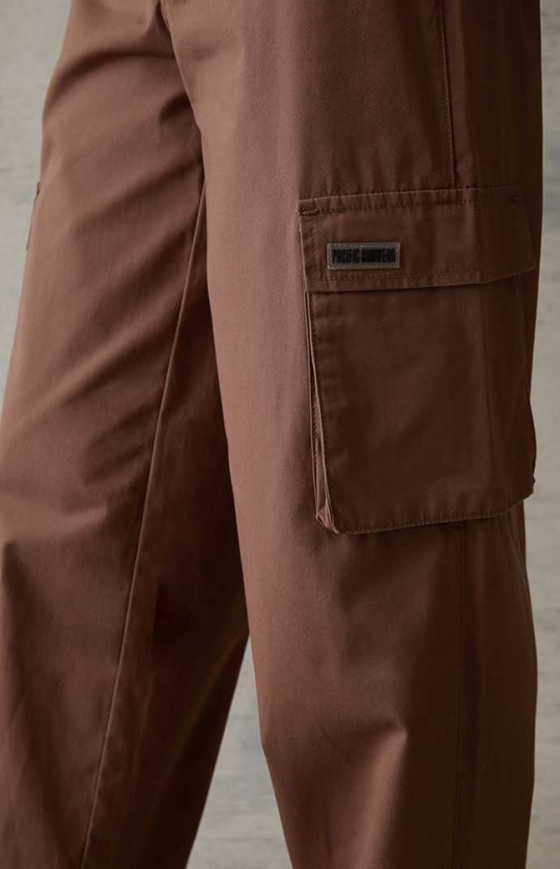 Dámské Kalhoty PacSun Baggy Cargo Pull-On HAZELNUT | 31QCMZAOI