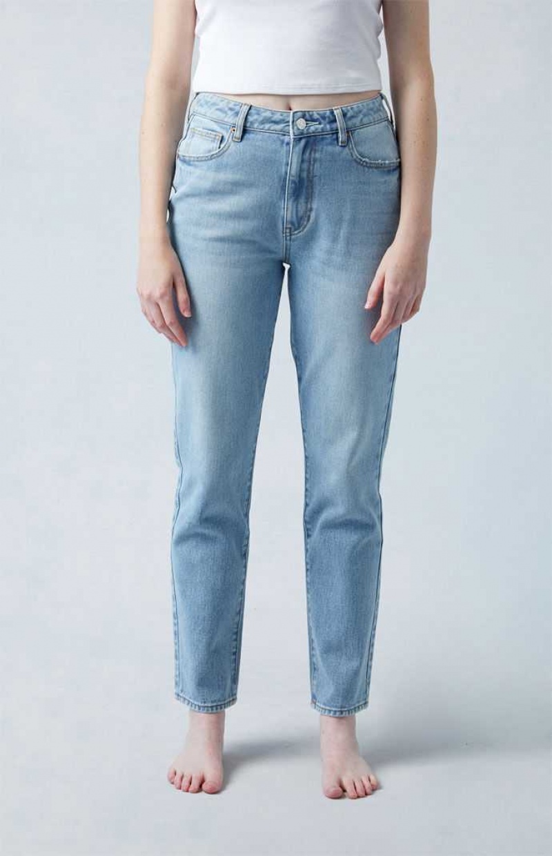 Dámské Kalhoty PacSun Light Blue Mom Indigo | 28WHSNUPT