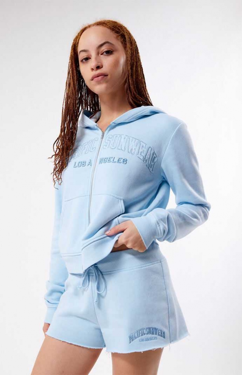 Dámské Kalhoty PacSun Pacific Sunwear Mini Sweat Světle Blankyt | 93FXGCPKJ