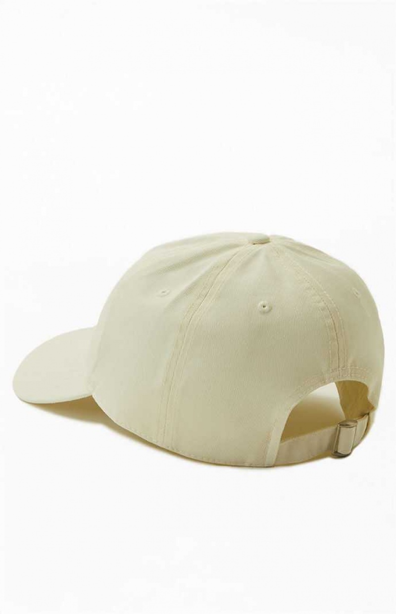 Dámské Klobouk PacSun Take Care Strapback Krém | 26TXYALCW