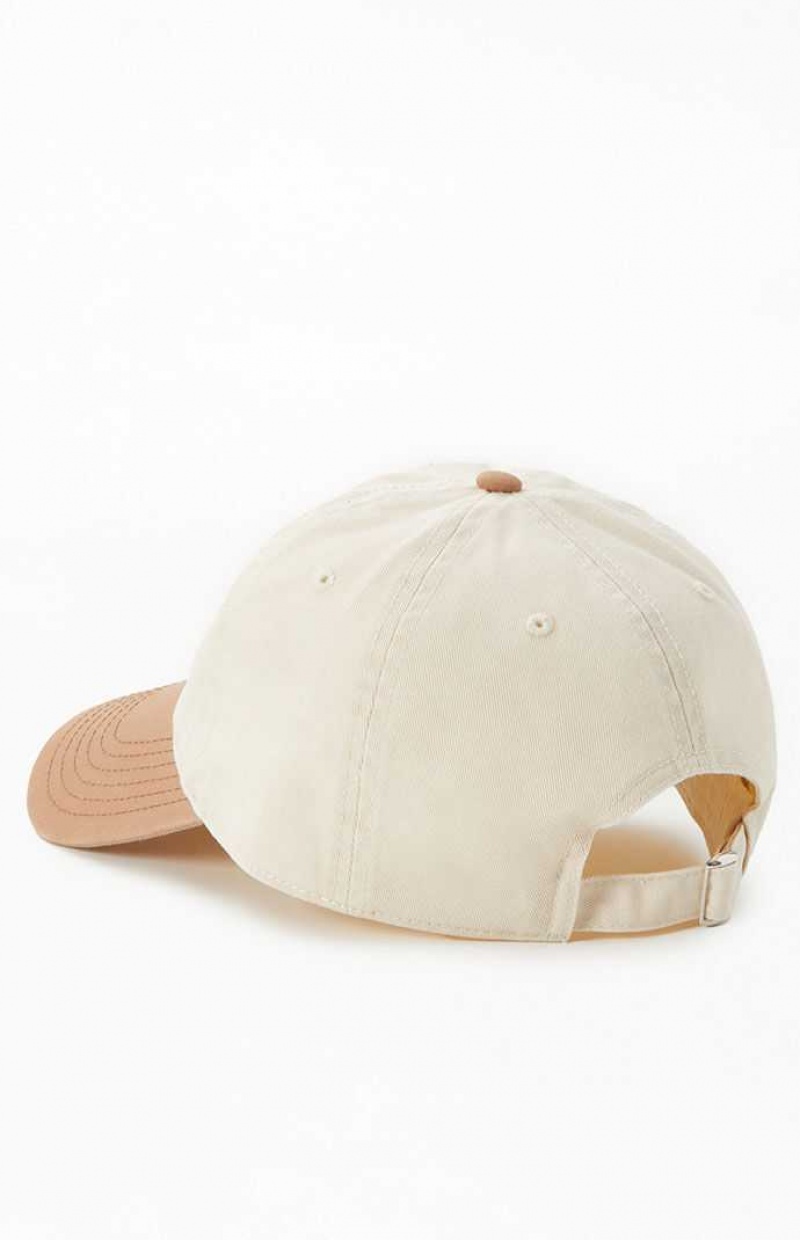 Dámské Klobouk PacSun Two Tone Pacific Sunwear Dad Béžový | 58JPDQLRX