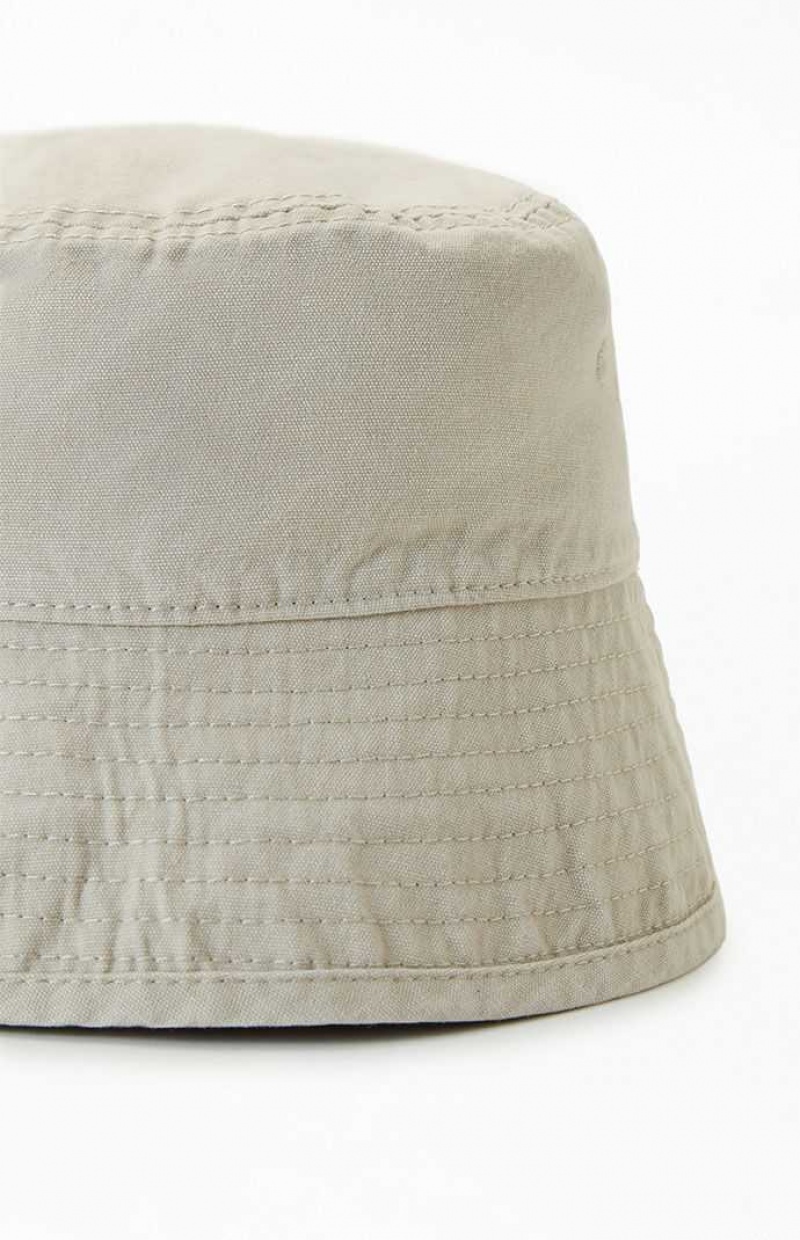 Dámské Klobouk PacSun Washed Bucket Krém | 05HSZRPGX