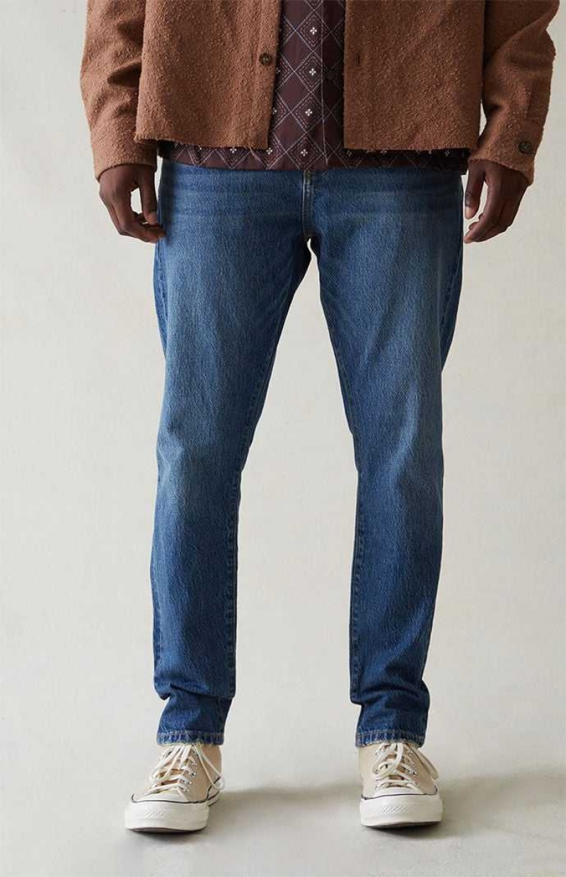 Pánské Džíny PacSun Eco Pohodlí Stretch Indigo Atletické Slim Indigo | 53ZVUSXET