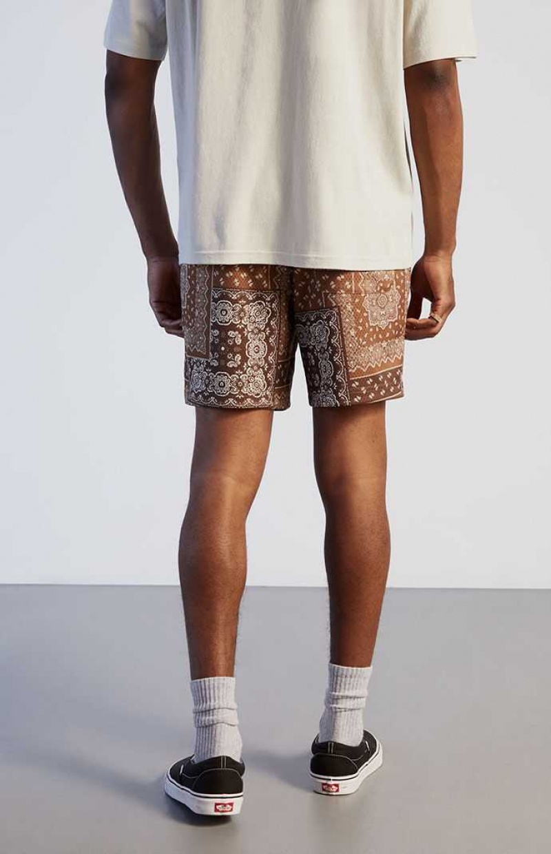 Pánské Kraťasy PacSun Paisley Mesh | 67SUFLANH